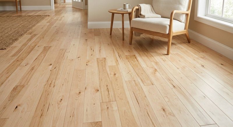 Birch Floor Installation in Framingham, MA