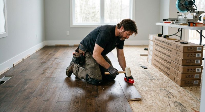 Hardwood Floor Installation in Attleboro Falls, MA