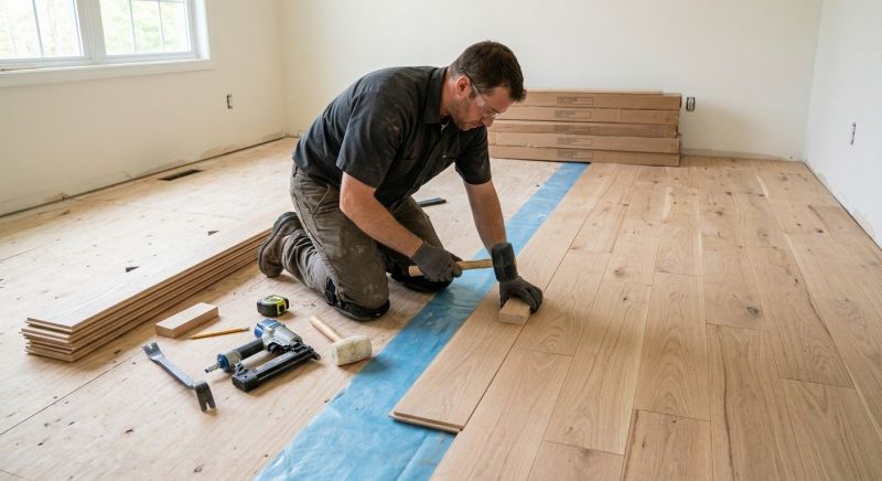 Hardwood Floor Installation in Attleboro, MA