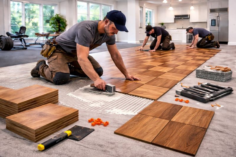Hardwood Floor Installation in Avon, MA