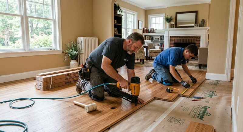 Hardwood Floor Installation in Groton, MA