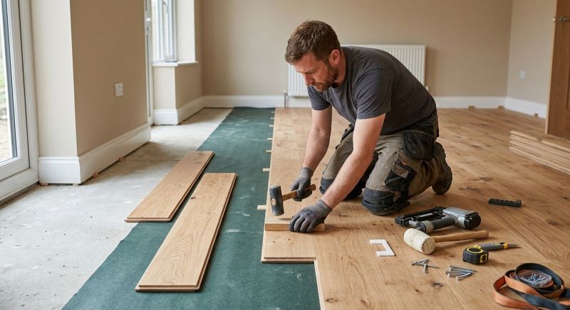Hardwood Floor Installation in Malden, MA