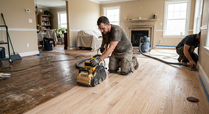 Hardwood Floor Renovation in Framingham, MA