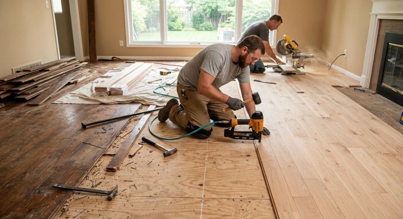 Hardwood Replacement in Cambridge, MA