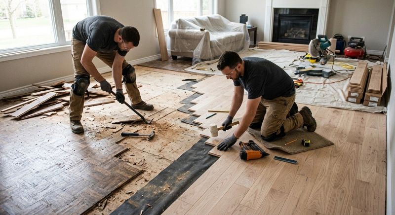 Hardwood Replacement in Cambridge, MA