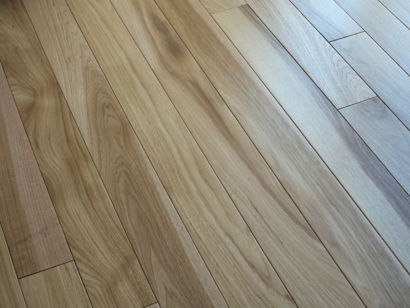 Hickory Floor Installation in Framingham, MA