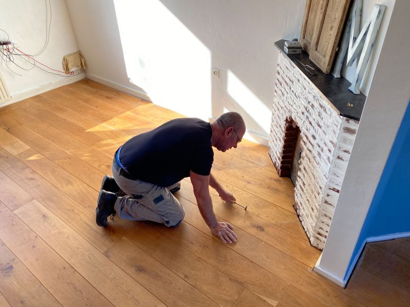 Pine Floor Installation in Framingham, MA