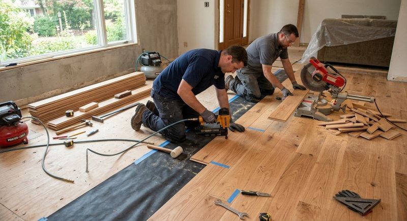 Wood Flooring Installation in Acton, MA