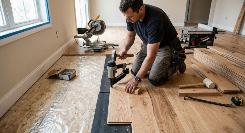 Wood Flooring Installation in Acton, MA