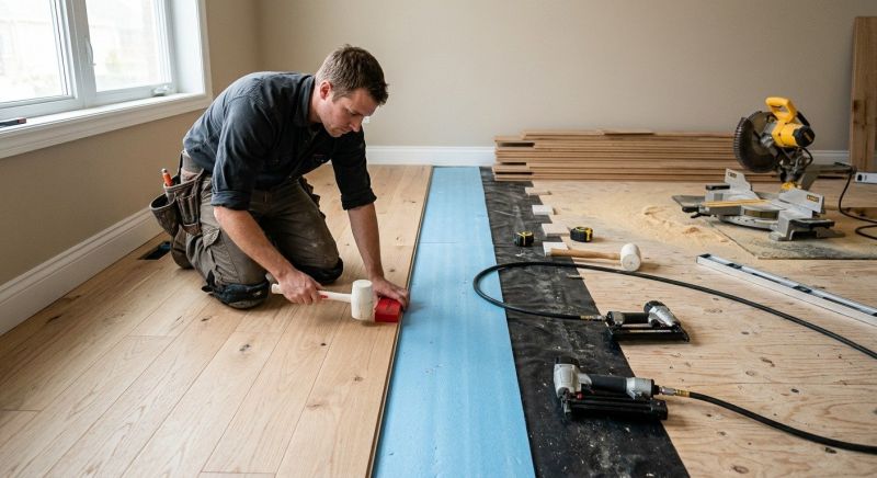 Wood Flooring Installation in Avon, MA