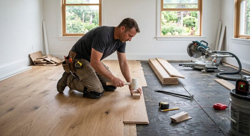 Wood Flooring Installation in Carlisle, MA