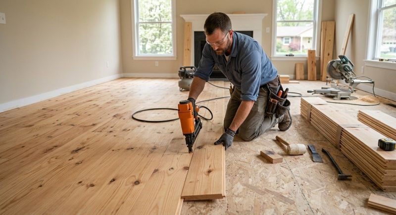 Wood Flooring Installation in Holliston, MA