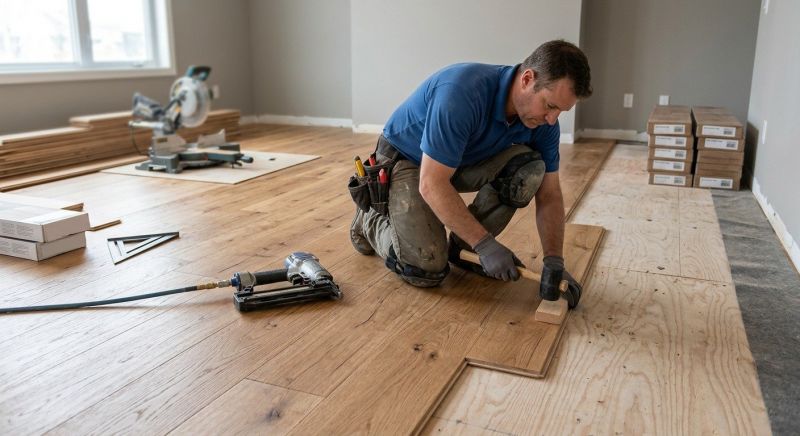 Wood Flooring Installation in Framingham, MA