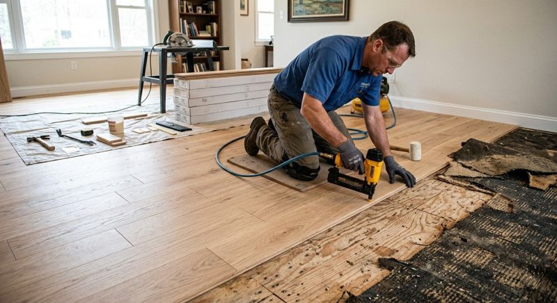Wood Flooring Installation in Framingham, MA